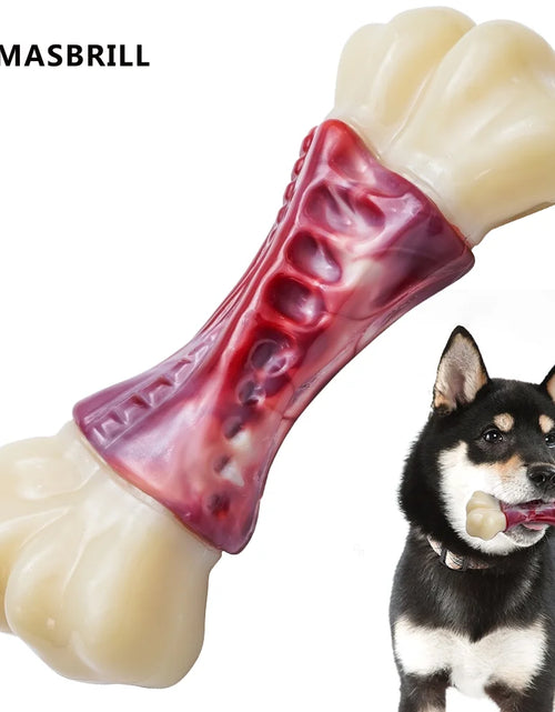 Load image into Gallery viewer, Large Dog Toys for Aggressive Chewers, Dog Toys for Large Dogs, Tough Dog Bone Chew Toys for Medium/ Large Dogs, Toothbrush Dog Toys for Aggressive Chewers Large Breed
