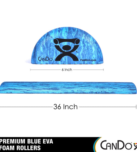 Cando Heavy Duty EVA Half Foam Roller