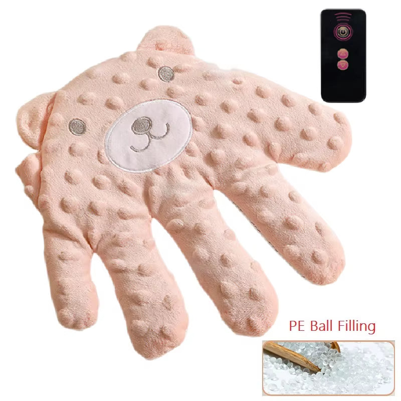 Soothing Baby Sleep Aid Pillow - Calming Remote Control Hand Palms for Infants and Toddlers