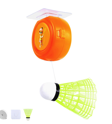 Single-Player Badminton Trainer Self-Study Badminton Rebounds Device for Badminton Beginners and Amateurs
