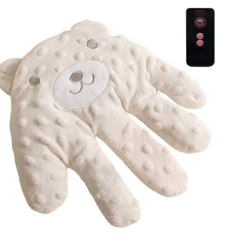 Soothing Baby Sleep Aid Pillow - Calming Remote Control Hand Palms for Infants and Toddlers