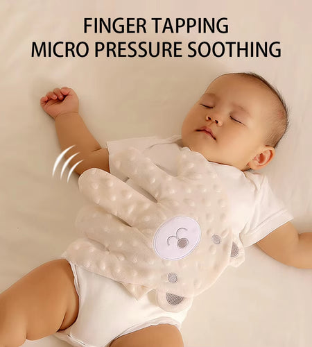 Soothing Baby Sleep Aid Pillow - Calming Remote Control Hand Palms for Infants and Toddlers