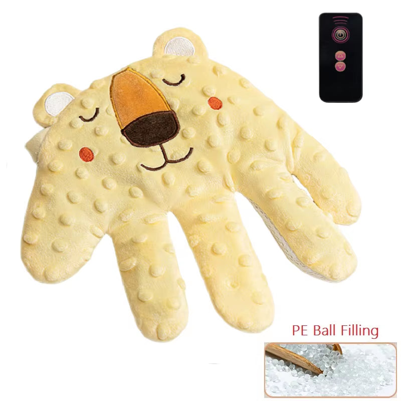 Soothing Baby Sleep Aid Pillow - Calming Remote Control Hand Palms for Infants and Toddlers