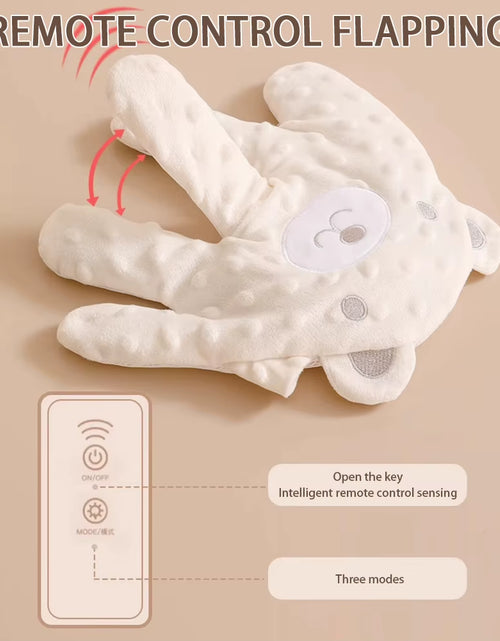 Load image into Gallery viewer, Soothing Baby Sleep Aid Pillow - Calming Remote Control Hand Palms for Infants and Toddlers
