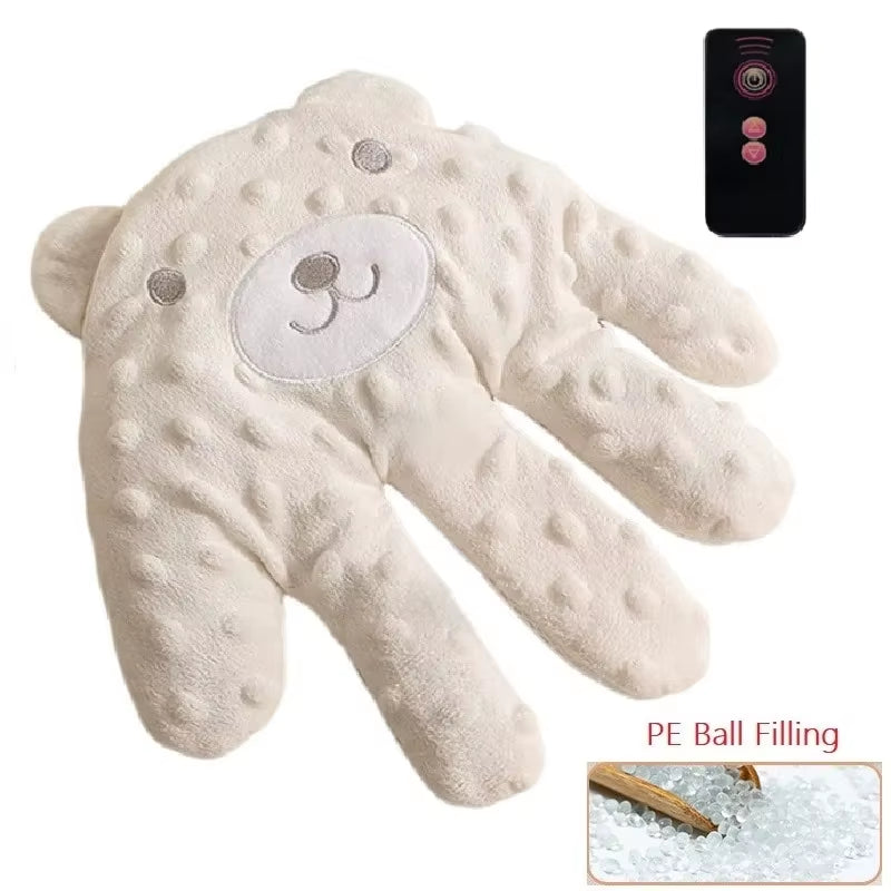 Soothing Baby Sleep Aid Pillow - Calming Remote Control Hand Palms for Infants and Toddlers