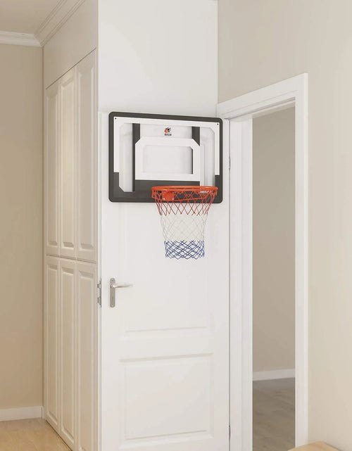 Load image into Gallery viewer, Wall Mount Large Basketball Hoop with Door Hooks, 32&quot; X 23&quot; Backboard, Ball and Rim, Outdoor Lndoor Basketball Hoops Games Set for Youth Adults Kids Gifts
