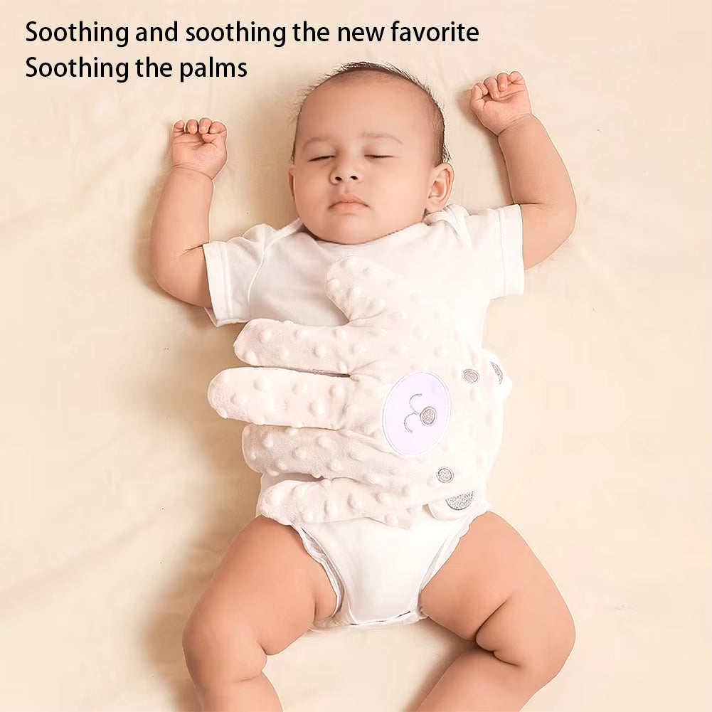 Soothing Baby Sleep Aid Pillow - Calming Remote Control Hand Palms for Infants and Toddlers