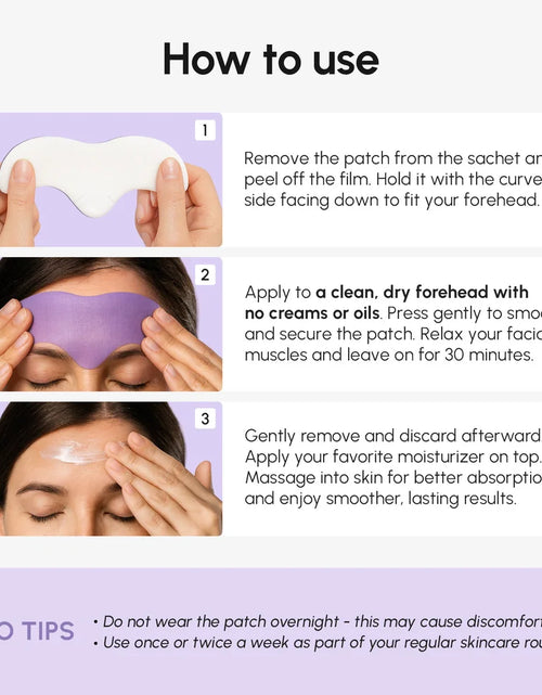 Load image into Gallery viewer, Anti-Wrinkle Forehead Patches
