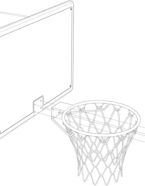 Load image into Gallery viewer, Wall Mount Large Basketball Hoop with Door Hooks, 32&quot; X 23&quot; Backboard, Ball and Rim, Outdoor Lndoor Basketball Hoops Games Set for Youth Adults Kids Gifts
