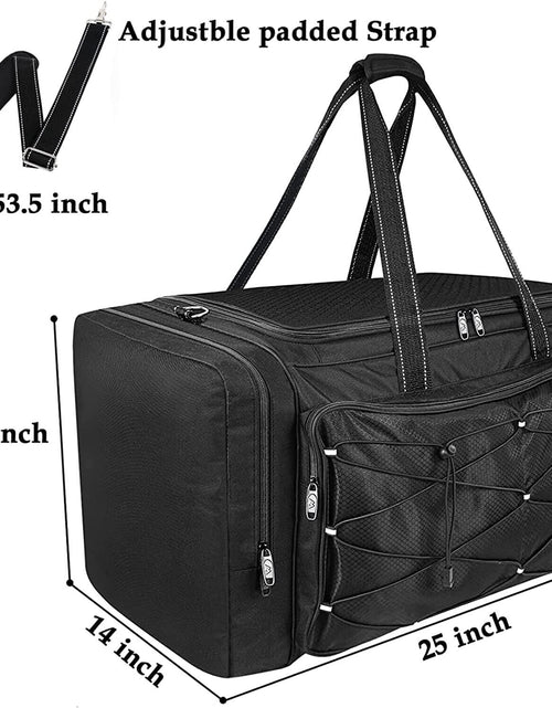 Load image into Gallery viewer, Baseball Softball Bag Extra Large Catchers Gear Duffle Bag Vented Shoes
