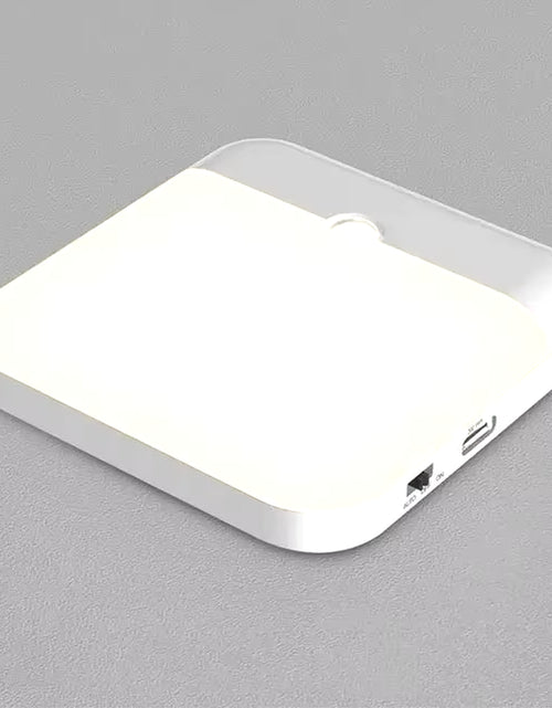 Load image into Gallery viewer, LED Motion Sensor Light Wireless LED Night Light Type C Rechargeable Night Light Cabinet Wardrobe Lamp Staircase for Kitchen LED
