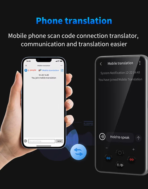 Load image into Gallery viewer, Portable Language Translator Device 138 Languages Voice Translating Offline Translation Simultaneous Text/Photo Translate
