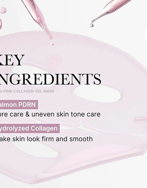 Load image into Gallery viewer, Overnight Collagen Mask Salmon DNA PDRN Face Mask for Glass Glow Skin Elasticity Hydrating Firming Smooth Korean Skincare
