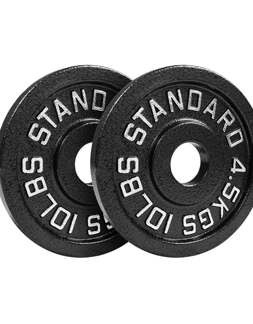 Load image into Gallery viewer, Steel Olympic Plates 175Lb Set - Olympic Standard Premium Coated 2.5Lb, 5Lb, 10Lb, 25Lb, 45Lb Pairs for Weight Lifting Powerlifting
