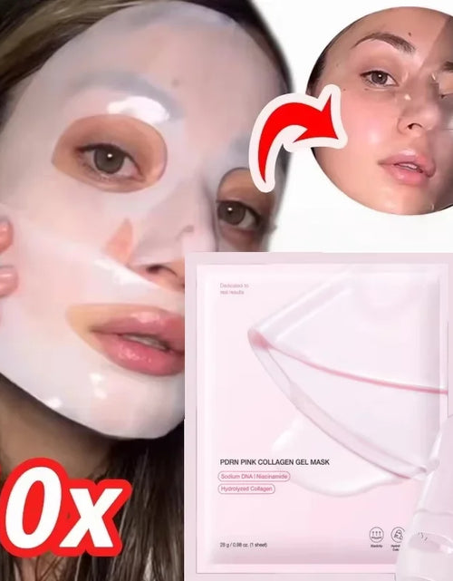 Load image into Gallery viewer, Overnight Collagen Mask Salmon DNA PDRN Face Mask for Glass Glow Skin Elasticity Hydrating Firming Smooth Korean Skincare
