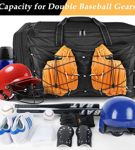 Baseball Softball Bag Extra Large Catchers Gear Duffle Bag Vented Shoes