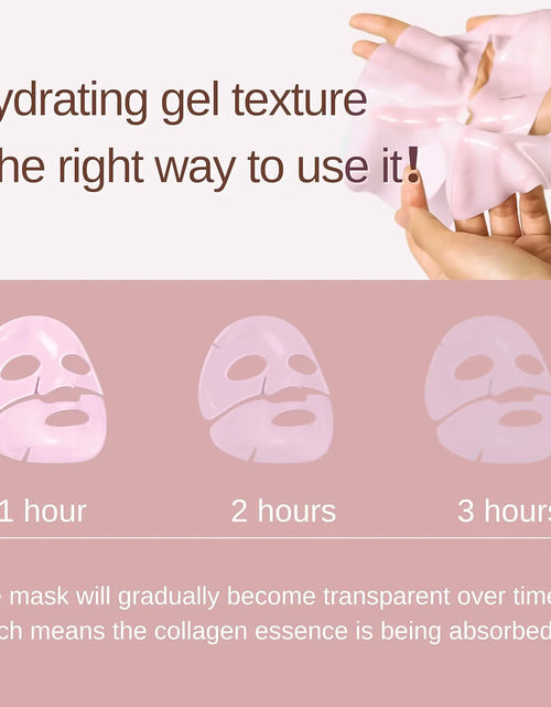 Load image into Gallery viewer, Overnight Collagen Mask Salmon DNA PDRN Face Mask for Glass Glow Skin Elasticity Hydrating Firming Smooth Korean Skincare
