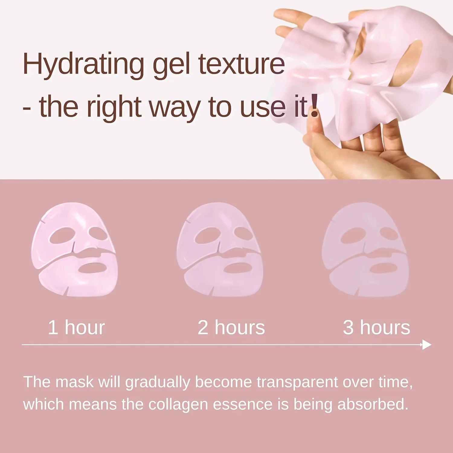 Overnight Collagen Mask Salmon DNA PDRN Face Mask for Glass Glow Skin Elasticity Hydrating Firming Smooth Korean Skincare
